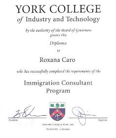 Immigration Consultant Program Original